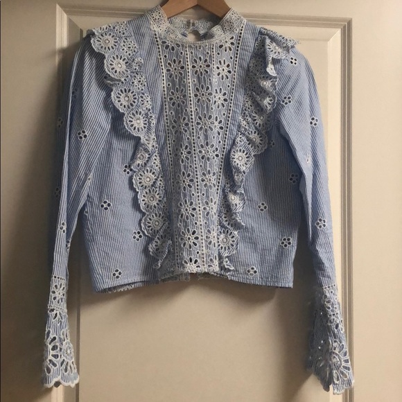 Sea New York exploded eyelet ruffle top - Picture 5 of 8